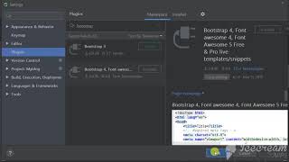 How to add Bootstrap-4 in Pycharm