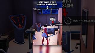 SECRET 40,000 XP QUEST CHALLENGE in Fortnite Chapter 7 Season 2 🤯 #fortnite #fortniteclips