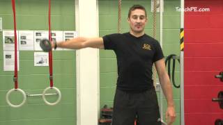 Weight Training Workout - Single Arm Lateral Raise
