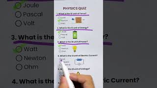 Physics Quiz - Can you get 7/7? #quiz #physics #quiztime #quizchallenge #trivia