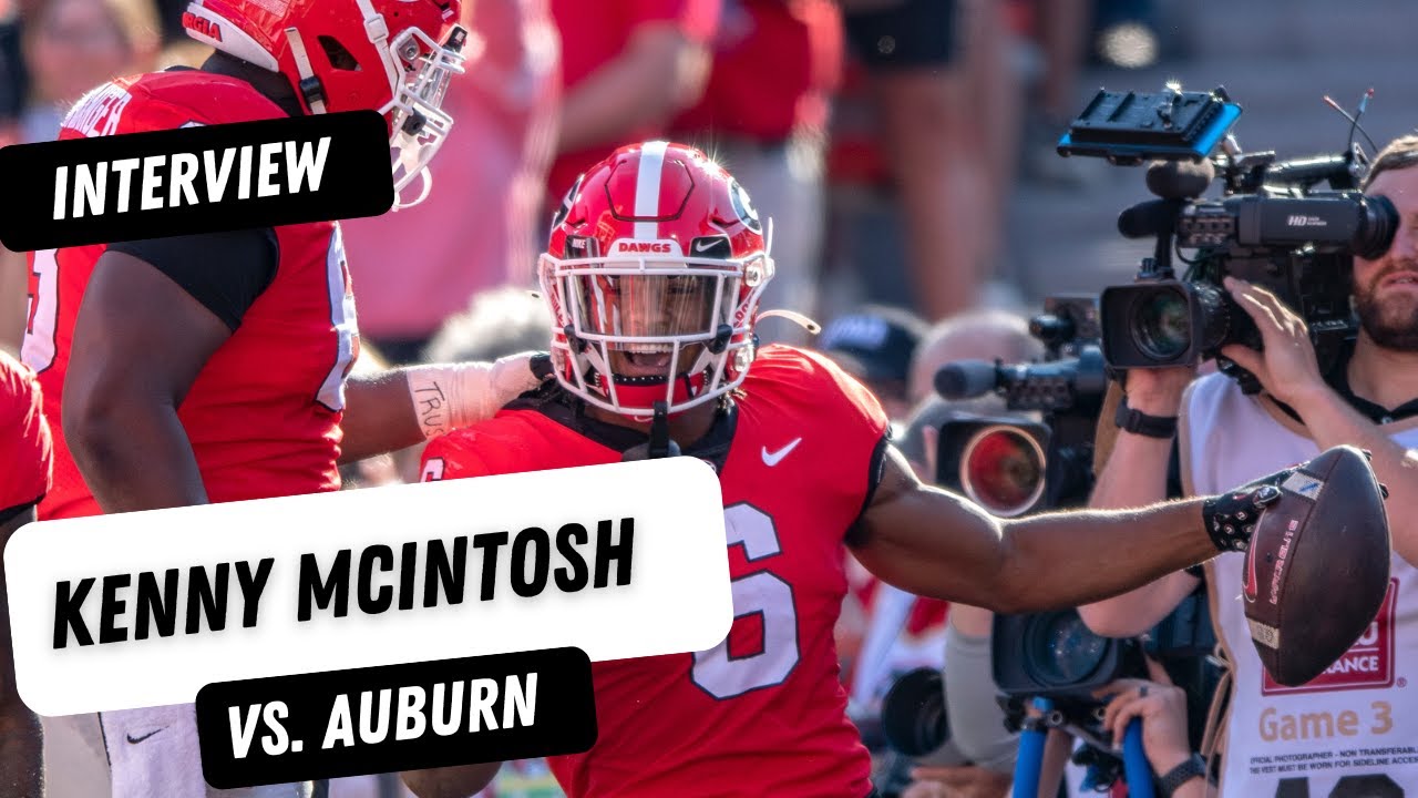 Kenny McIntosh on Daijun Edwards' performance vs. Auburn