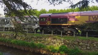 China Clay Train Middleway, St Blazey, Cornwall.