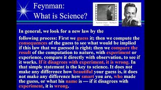Richard Feynman on How Science Works
