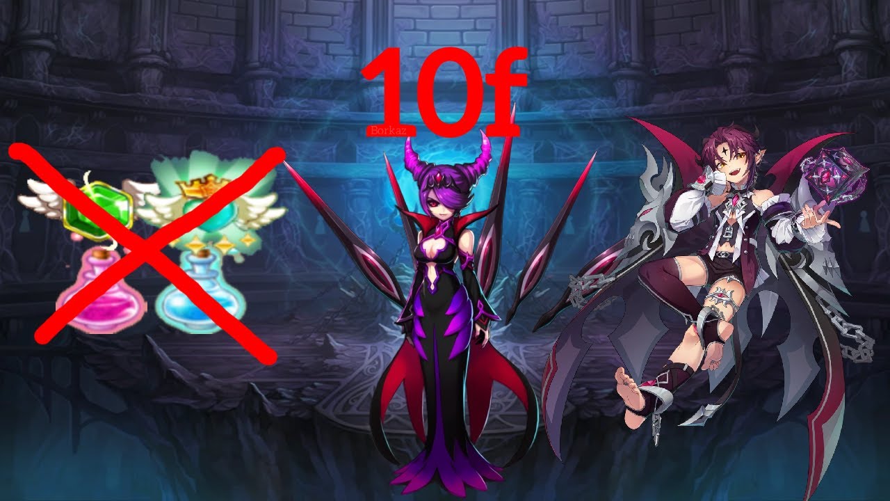 Veigas | Tower of Disappearance Solo (no potions) | Grand Chase Classic