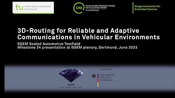 6GEM Scaled Automotive Testfield