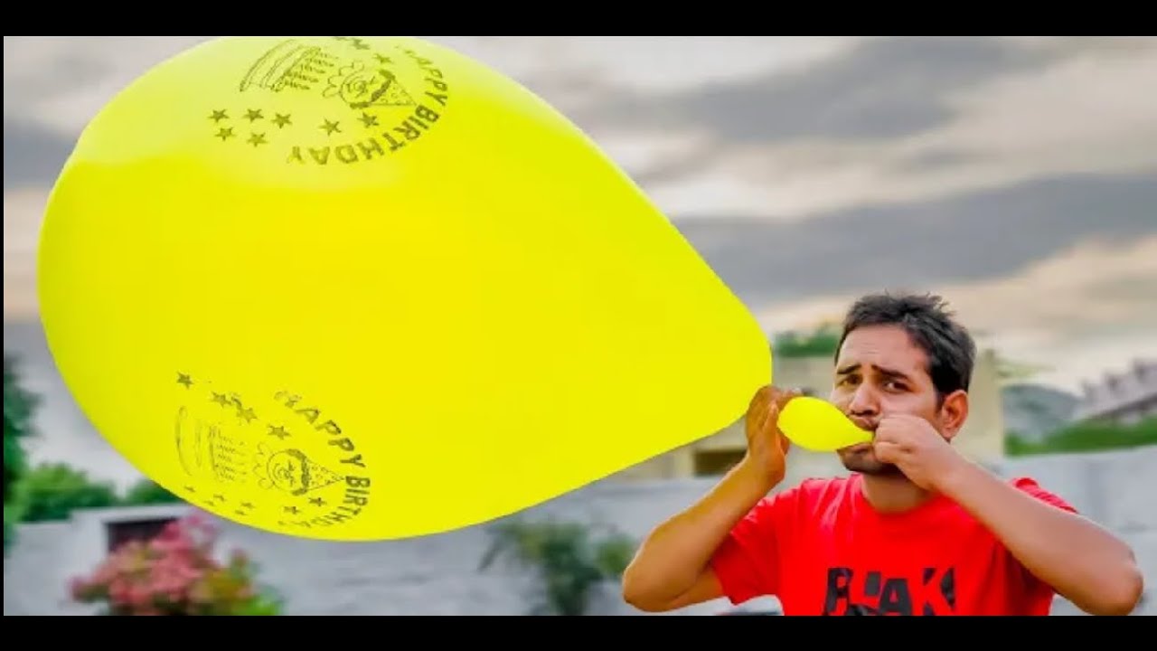 We Try Monster Balloon - Super Big Size Balloon Create!