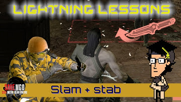 Lightning Lessons: Stun Knife: Slam to Stab