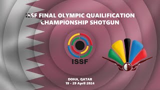 Skeet Men Final - Doha (QAT) - ISSF Olympic Qualification Championship 2024