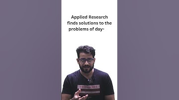 Applied Research vs Basic Research