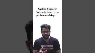 Applied Research vs Basic Research Profile