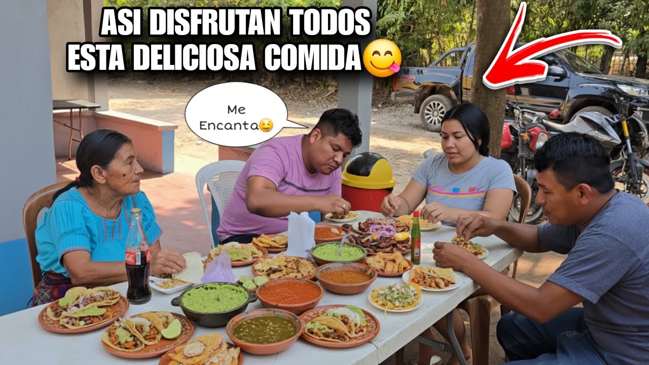 EDY Invito a Su Abuela a Almorzar La Comida De La Tienda😱a Ella Le Encanto Esta Deliciosa Comida🤤