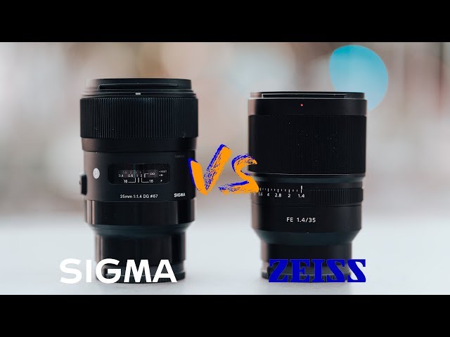 Sigma 35mm 1.4 Art VS Sony Zeiss 35mm 1.4 - YouTube