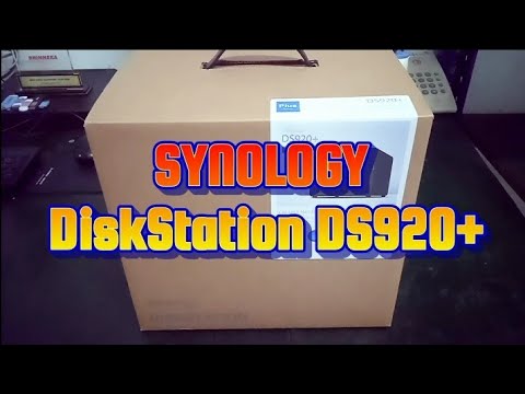 SYNOLOGY DiskStation DS920 + - Unboxing, Disassembly and Upgrade Options