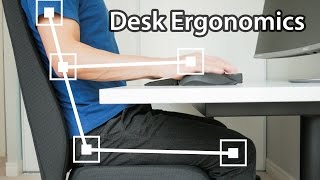 5 Ways You're Sitting Wrong at Your Desk  Computer Desk Setup Ergonomics