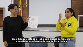 Cuento en Lengua de Señas Colombiana -LSC: 'Otra versión de Caperucita Roja' Cuento en Lengua de Señas Colombiana -LSC: 'Otra versión de Caperucita Roja'