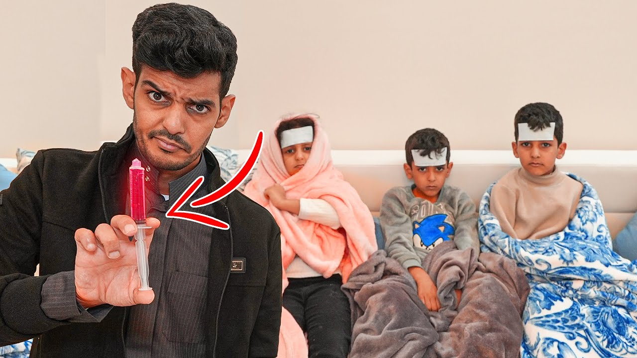 تعبوا من البرد !!