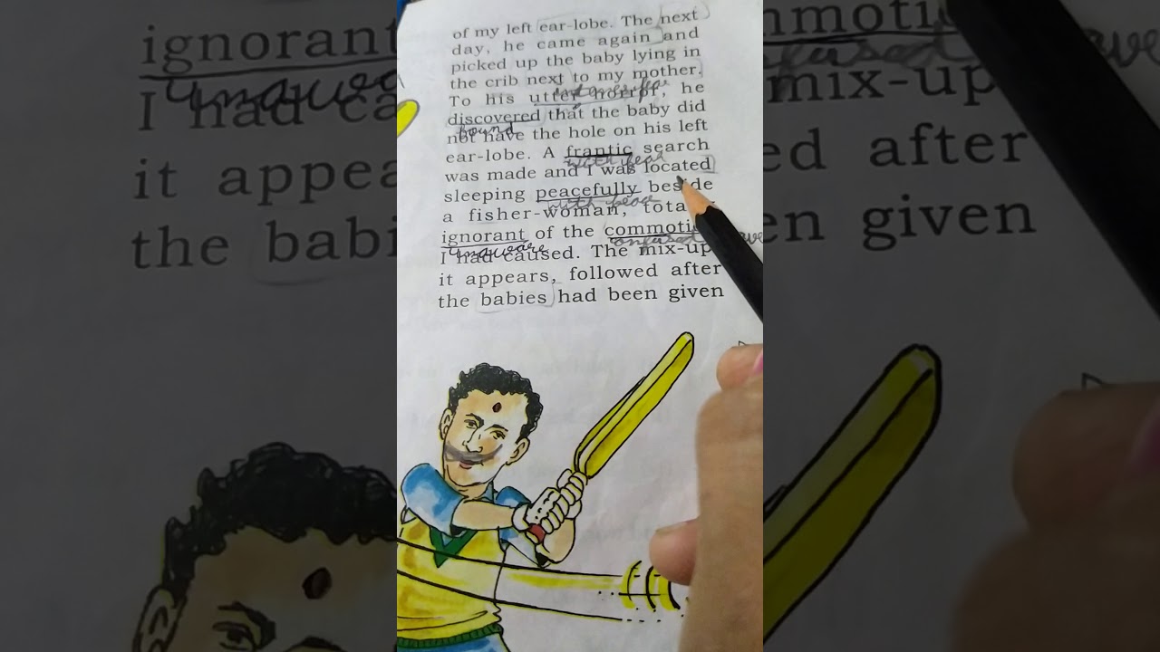 DAV class4 English Reader Mix up at birth