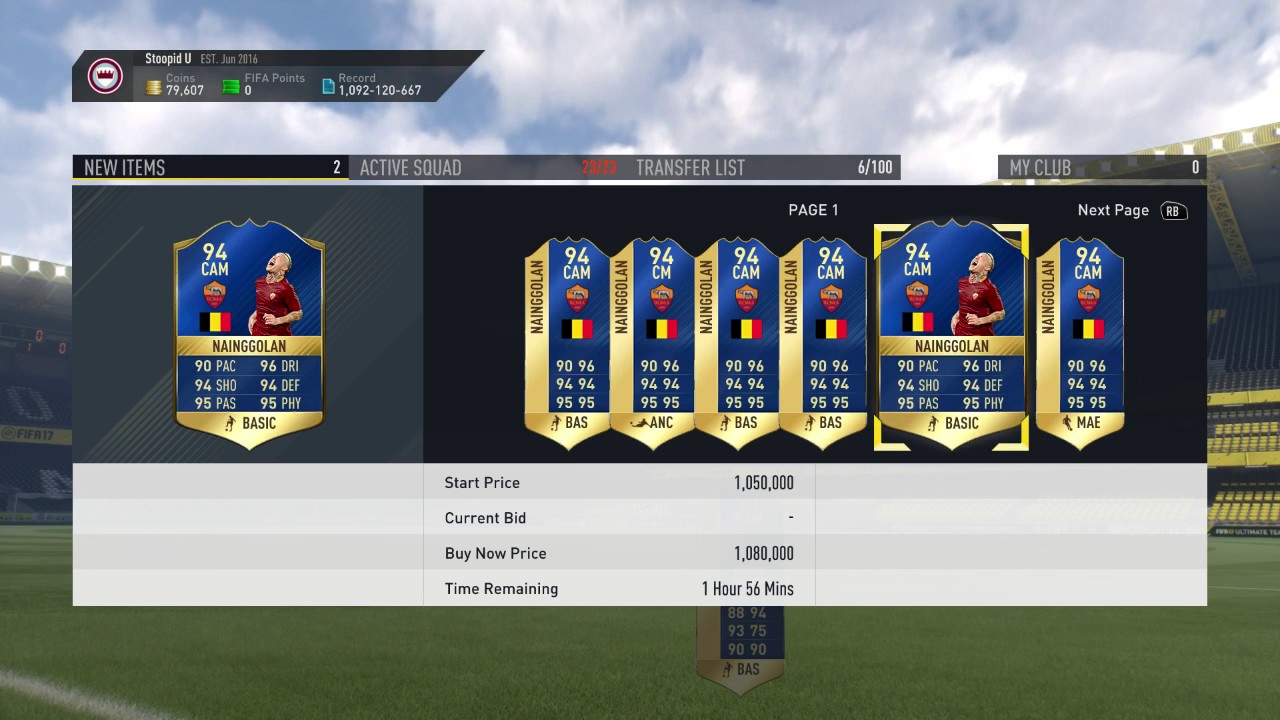 TOTS Nainggolan and Alli | FIFA 17 Elite WL Rewards Opening Livestream Highlight