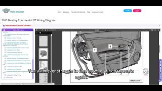2005-2026 Bentley Workshop Service Repair Manuals Wiring Diagram