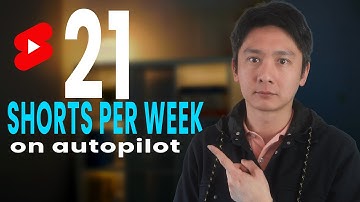 How to Upload 21 YouTube Shorts Weekly (Set-and-Forget Strategy)