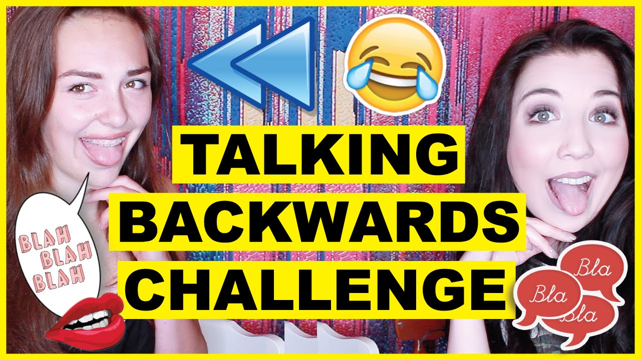 Talking Backwards Challenge! - YouTube