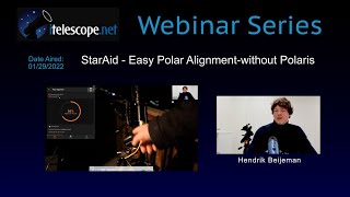 StarAid - Easy Polar Alignment- without Polaris!