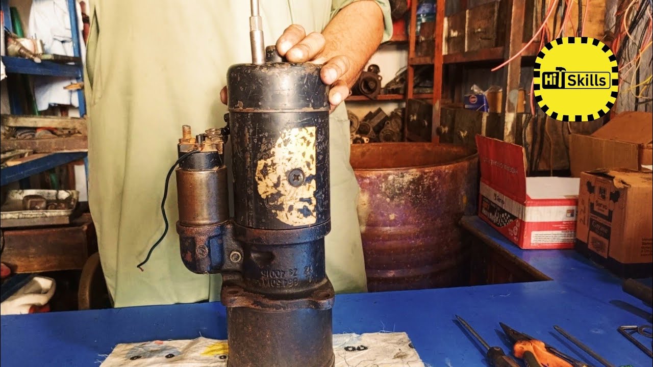 Ursus Tractor Starter Motor Repair Guide | Hit Skills