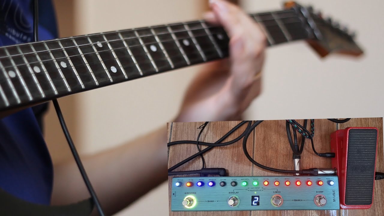 Free Tank G Preset Download for Rock Guitar! Riff & Solo with Joyo Wah II