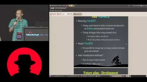 Black Hat USA 2010: Virt-ICE: Next Generation Debugger for Malware Analysis 6/6