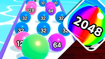 ⚽️ Ball Run 2048 136NSRO! All Levels Mobile Gameplay Relaxing Videos Walkthrough Game iOS, Android