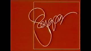 Quantel Paintbox digital graphics and typography, 1981