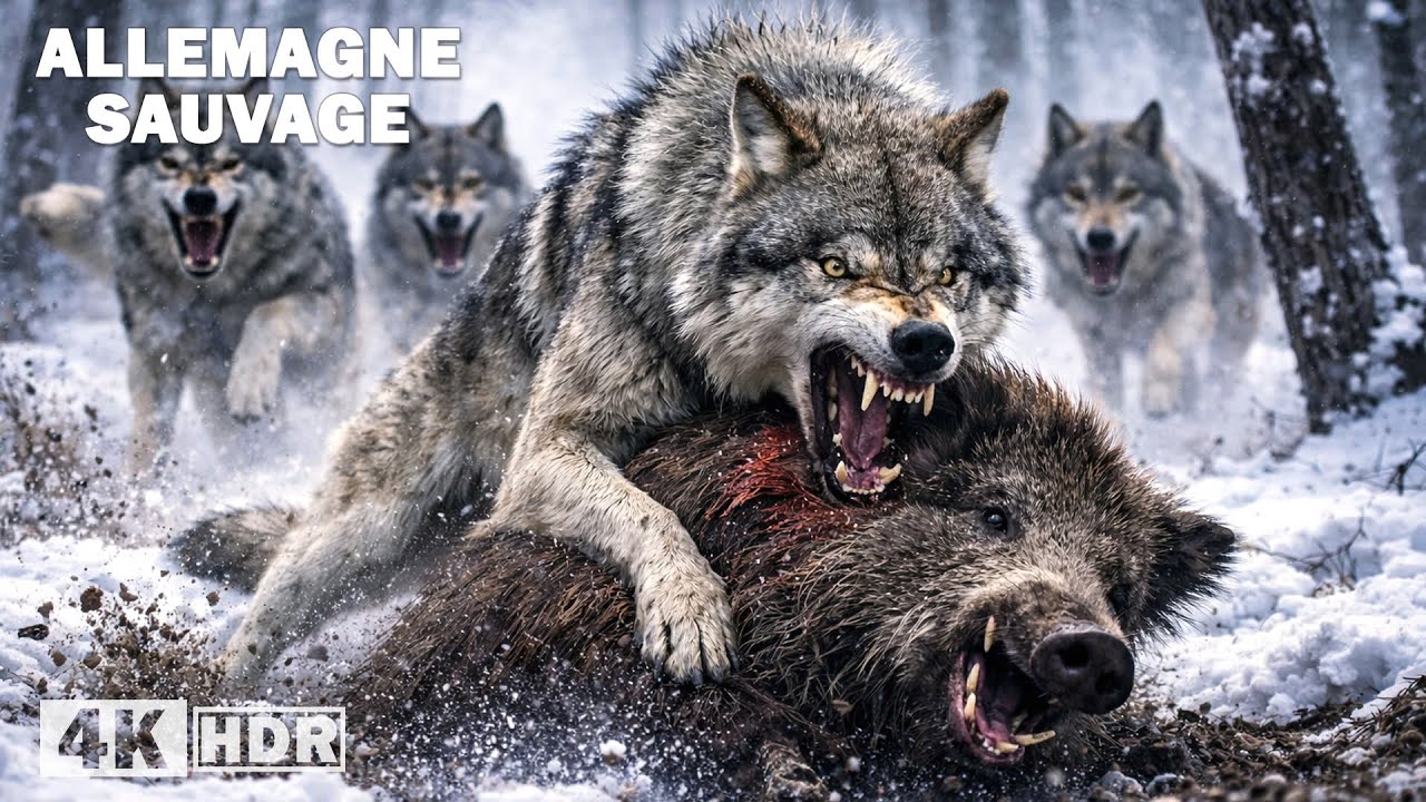 ALLEMAGNE SAUVAGE | Espèces Rares et le Réveil d’une Nature Oubliée | Documentaire animalier