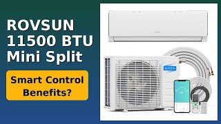 REVIEW (2026): ROVSUN 11500 BTU Mini Split. Features.