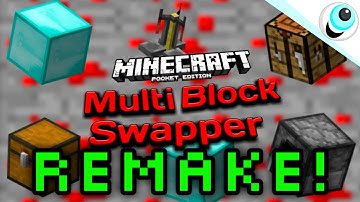 How to MAKE a Multi Block Swapper In MCPE - Easy Tuorial (1.12+) - 2019 August
