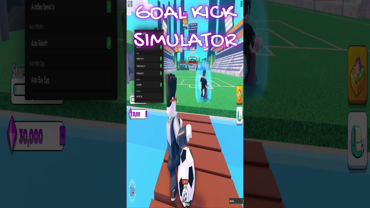 Goal Kick Simulator Script GUI | Auto Buy | Auto Kick | Auto Rebirth 