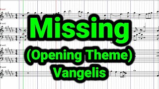 Missing (Opening Theme)/Vangelis/ヴァンゲリス/Cover/MIDI/DTM