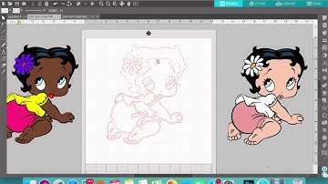 How to change Clipart skin color in silhouette using the fill Panel