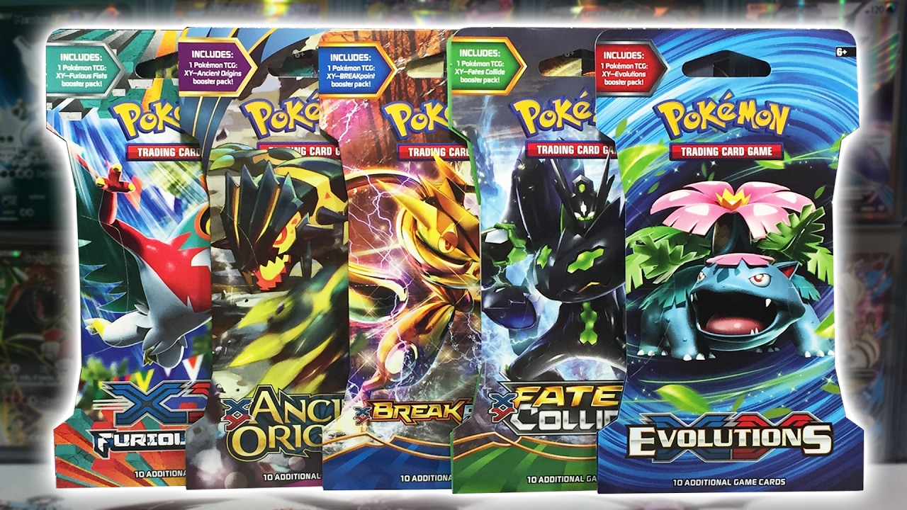EPIC PACK VARIETY! 5 Random Pokemon Booster Pack Opening!! - YouTube