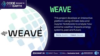 Code for Earth 2025 – WEAVE
