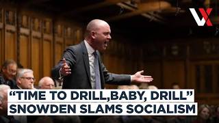 Drill Baby Drill Snowden Blasts Labour Energy Policy | Says Socialism Destroys Countries |VERTEX