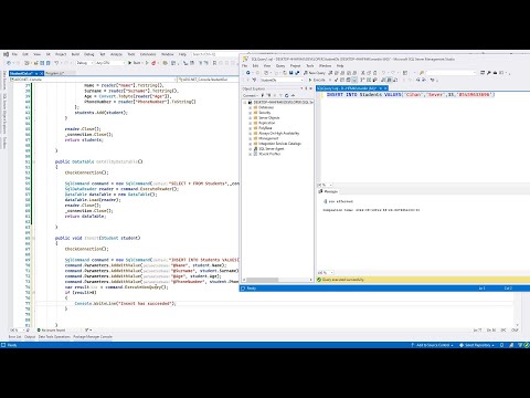 2.) C# ADO.NET
