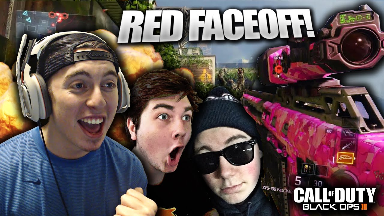 RED RESERVE TRICKSHOT FACEOFF! - EVERYBODY MUST HIT