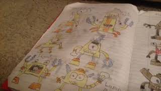 Krog Shows Off Mixels Guys Drawing Book