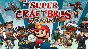 Super Craft Bros: Brawl - Speedart (ft. Youtubers)