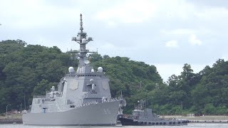 護衛艦はぐろ横須賀港入港　JS Haguro, DDG-180