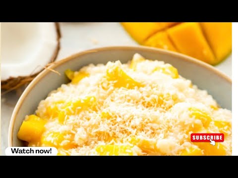 Summer Special Mango Coconut Pudding 🥭🥥 |Dessert in 10 Minutes | Creamy & Refreshing Recipe