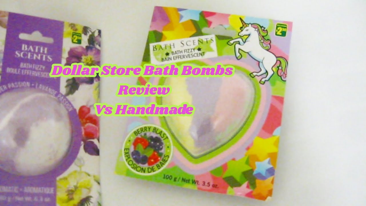 Dollar Store Bath Bomb Review VS Handmade BB & Candle Chat