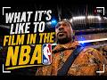 What It's REALLY Like Filming In The NBA (Behind The Scenes)