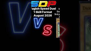 Yugioh Speed Duel Amazoness vs Dark Magician 08-2026 1 Skill  #yugioh #yugiohspeedduel #speedduel