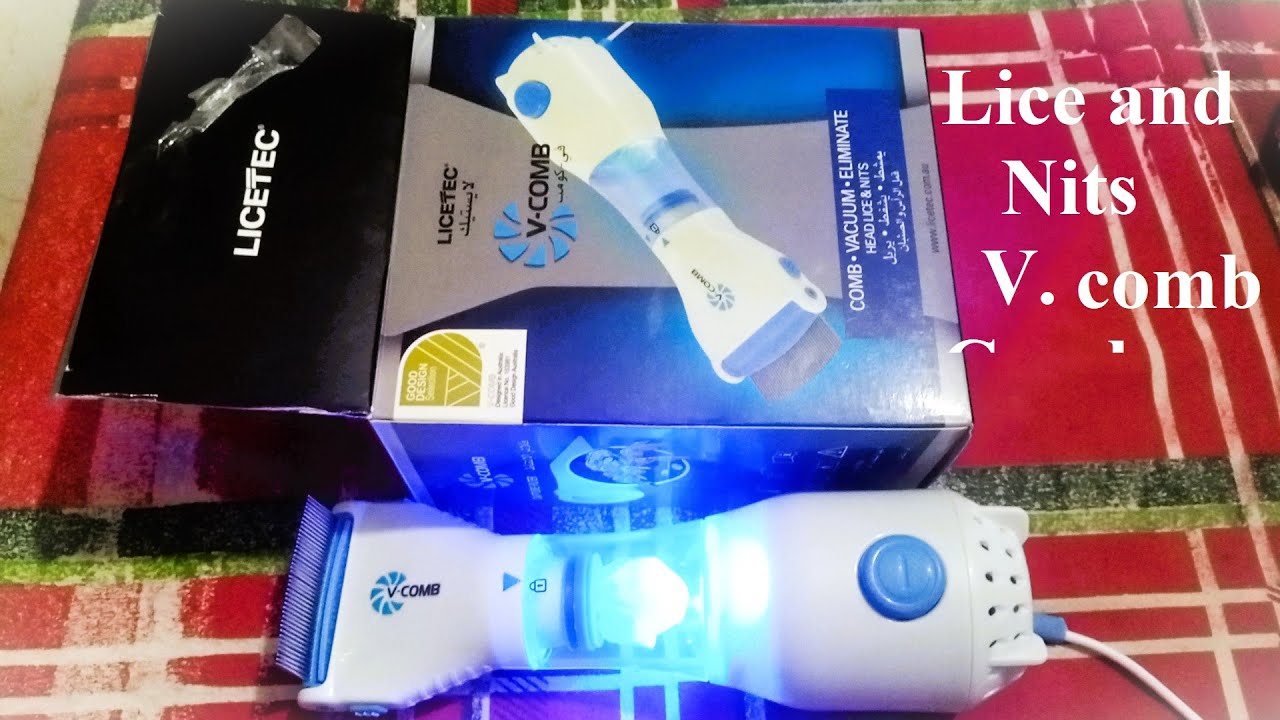 Lice and Nits V.Comb unboxing 2023 - unboxing lice machine